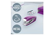 Schreibtischzubehör - Leitz NeXXt WOW Mini-Heftgerät (Metall) Violett - 55281062