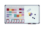 Konferenz und Präsentation - Nobo combo board: whiteboard card planner - 24 slots x 8 columns - 2951400