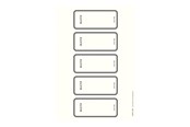 Archivierung und Aufbewahrung - Leitz - lever arch label - grey (pack of 50) - 16920085