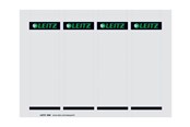 Archivierung und Aufbewahrung - Leitz - lever arch label - grey (pack of 100) - 16800085