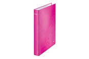 Archivierung und Aufbewahrung - Leitz Ringbinder  WOW Laminated A4+ 4DR/25mm Pink - 42420023