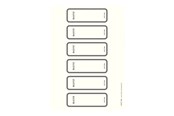 Archivierung und Aufbewahrung - Leitz narrow / short - lever arch label - for A4 C4 - grey (pack of 60) - 16930085