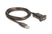 Netzwerkadapter (Netzkarte, Druckserver, u.s.w.) - DeLOCK Adapter USB 2.0 Type-A > 1 x Serial DB9 RS-232 - 64073