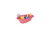 Puppen & Zubehör - Heless Doll bath with accessories 8 pcs. - 914