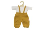 Dolls & Accessories - Heless Dolls Dungarees Ocher Yellow size 28-35 cm - 1415