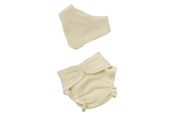 Dolls & Accessories - Heless Dolls Baby Set Ecru 28-35 cm - 4201