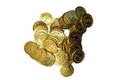 Spielzeug - Pocket Money Golden Coins 50 pcs - 500028