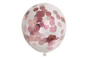 Spielzeug - Globos Confetti Balloons Paper Confetti Metallix Rose Gold 6pcs. - 1128005
