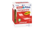 Klebeband und Kleber - tesa film office tape - 25 mm x 66 m - transparent (pack of 6) - 57379-00002-01