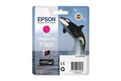 Druckerzubehör - Tinte & Toner - Epson T7603 - vivid magenta - original - ink cartridge - C13T76034N10