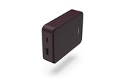 Powerbank (Akku) - Hama Powerbank Colour 10 10000mAh USB-C+USB-A Plum Powerbank (Akku) - 10000 mAh - 00201712