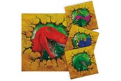 Spielzeug - Folat BV Dino Napkins 16pcs. - 2 layers - 61852