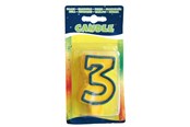 Spielzeug - Folat BV Birthday candles Fun - 3 years - 07803