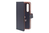Handys - Cover & Cases - CELLY Wally for Huawei P30 - Black / Cognac - WALLY848