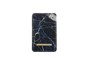 Handys - Anderes Zubehör - ONSALA Cardholder Black Galaxy Marble Universal 2 Cardpockets - 577116