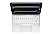 Tastaturen - Apple Magic Keyboard for iPad Pro 11‑inch (M4) - German - White - Tastatur & Folio-Set - Deutsch - Weiss - MWR03D/A