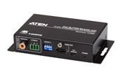 Repeater, boosters, bridges & Transceiver - ATEN VC882 True 4K HDMI Repeater with Audio Embedder and De-Embedder - VC882-AT-G