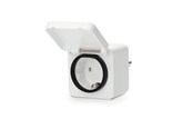 Smart-Home - Nedis SmartLife Smart Plug Zigbee 3.0 IP44 Strommesser 3680 W Typ F (CEE 7/7) Weiß - ZBPO130FWT