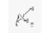 Monitorhalterung - Alterzone  Arm Chroma Duo Monitorarm, Weiß - ALZARMD-CRM-W