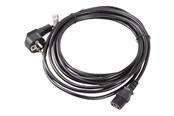 Stromkabel (Intern) - Lanberg - power cable - CEI 23-16/VII / CEE 7/3 to power IEC 60320 C13 - 5 m - CA-C13C-11CC-0050-BK