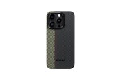 Handys - Cover & Cases - PITAKA Fusion Weaving MagEZ 4 600D overture - iPhone 15 Pro - FO1501P