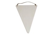 Kunst & Handwerk Ausstattung - Playwood Wooden Flag Triangle with Hanger 19.5x15cm - sl128