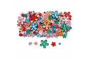 Kunst & Handwerk Ausstattung - Colorations - Colored Flower Rhinestones 300pcs. - CHBLOSSO