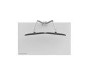 Monitorhalterung - Neomounts NEXT Slim DS70-250SL2 mounting kit - full-motion - for 2 monitors - silver - DS70-250SL2