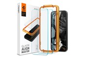 Handys - Schutzfolie - Spigen Glass tR AlignMaster 2 Pack - Google Pixel 8a - AGL07464