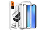 Handys - Schutzfolie - Spigen tR Align Master 2 Pack - FC black - iPhone 16e/14/13/13 Pro - AGL03387
