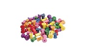 Kunst & Handwerk Ausstattung - Colorations - Colored Wooden Bobbins Set of 50 - CHCSPOOL
