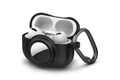 Handys - Anderes Zubehör - Spigen Tag Armor Duo - black - AirPods Pro - ACS03167