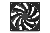 Gehäuselüfter - NZXT F140Q V2 Quiet Airflow - Gehäuselüfter - 140mm - Schwarz - 25 dBA - RF-Q14SF-B2
