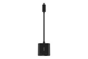 Netzwerkadapter (Netzkarte, Druckserver, u.s.w.) - Belkin USB-C Ethernet Adapter 100W PD *DEMO* - INC019BTBK