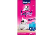 Katzen - Vitakraft Liquid Snack mit lachs + Omega3 - 16423