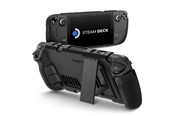 Gaming Zubehör - Spigen Thin Fit with Kick Stand - black - Steam Deck - Miscellaneous Zubehör für Spielkonsole - Steam Deck - ACS06040