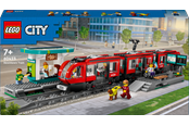 LEGO® - LEGO City 60423 Straßenbahn mit Haltestelle - 60423