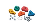 Spiele im Freien - SwingKing Climbing Stone Set Small with 2 holes 5 pcs. - 2550045