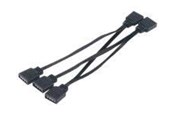 Stromkabel (Extern) - Akasa AK-CBLD05-40BK - LED strip light extension cable - 4 PIN internal power to 4 PIN internal power - 40 cm - AK-CBLD05-40BK