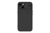Handys - Cover & Cases - Nillkin CamShield Silky Silicone Case for iPhone 15 Plus (black) - 6902048266469
