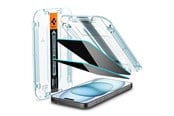 Handys - Schutzfolie - Spigen Glass tR EZ Fit HD Privacy 1 Pack - iPhone 16/15 - AGL07121