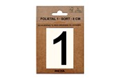 Briefkasten - MEFA Foliennummer 1, Schwarz - A13111