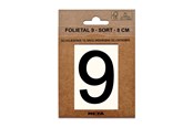 Briefkasten - MEFA Foliennummer 9, Schwarz - A13119