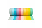 Kunst & Handwerk Ausstattung - Colorations - Washi Tape Pastel Colors Set of 10 - 28AT02