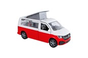 Spielzeugauto - Kids Globe VW Transporter Camper Die-Cast Pull Back 13.5cm - 520362