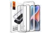 Handys - Schutzfolie - Spigen Glass tR AlignMaster HD 1 Pack - FC black - iPhone 14/13 Pro/13 - AGL03725