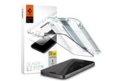 Handys - Schutzfolie - Spigen Glass tR EZ Fit HD 1 Pack - FC Black - iPhone 15 Pro - AGL06899