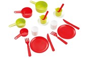Rollenspiele - Ecoiffier 100% Chef Pan with Crockery - 973