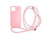 Handys - Cover & Cases - Mobile Origin Lanyard Case - pink - iPhone 14 - LYC-S-PNK-14