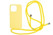 Handys - Cover & Cases - Mobile Origin Lanyard Case - yellow - iPhone 14 Pro - LYC-S-YLW-14PRO